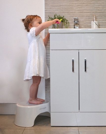 Shnuggle Podest dla Dzieci White