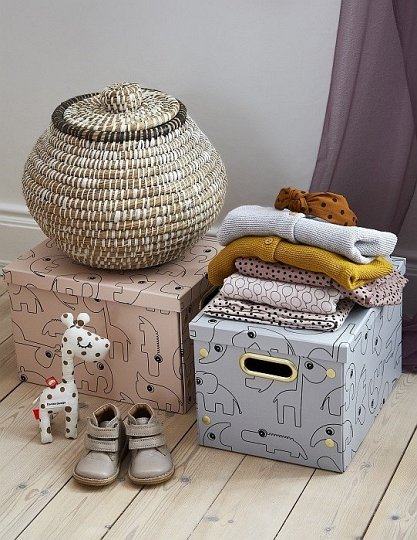 Done by Deer Grzechotka Żyrafa Raffi Gold Dots