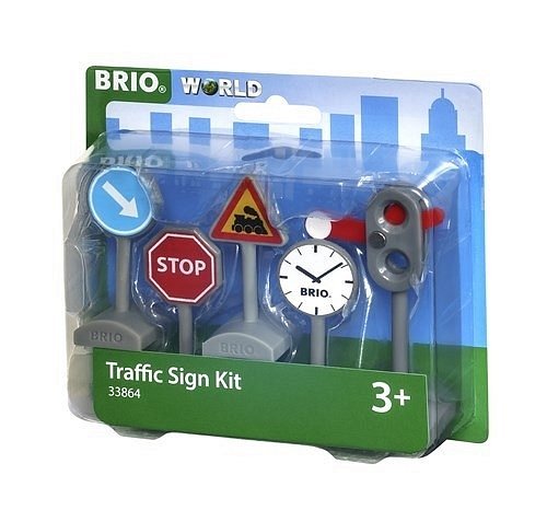 BRIO World Zestaw Znaków Drogowych