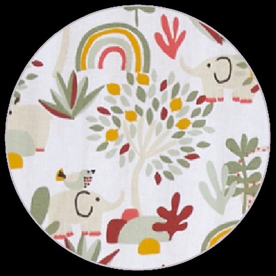 Tineo Materac Dla Niemowlaka Podróżny Jungle 60x120 cm