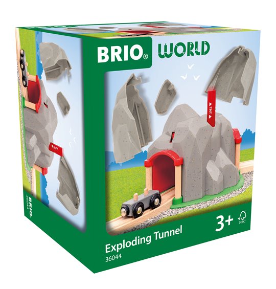 BRIO World Wybuchający Tunel do Kolejki