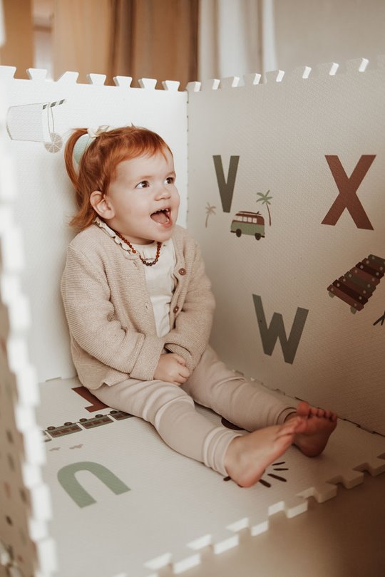 Play&Go TILOO Dwustronna Mata Piankowa Alphabet