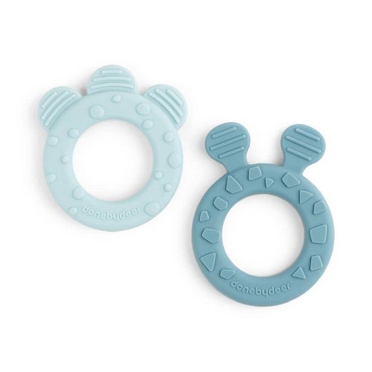 Done by Deer Gryzak Silikonowy 2szt. Blue