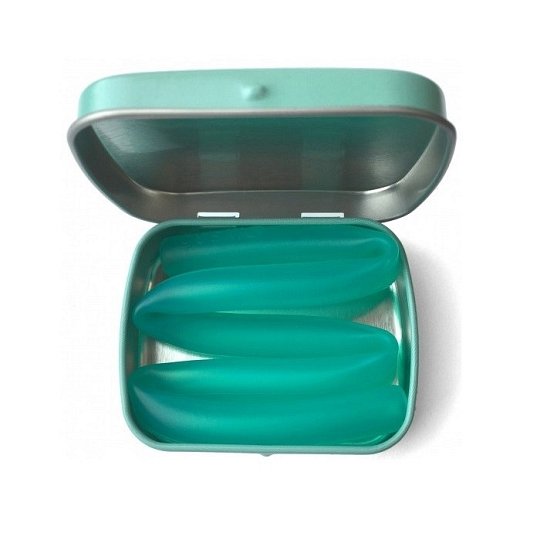 GoSili Słomka Silikonowa X-Long w Etui Sea