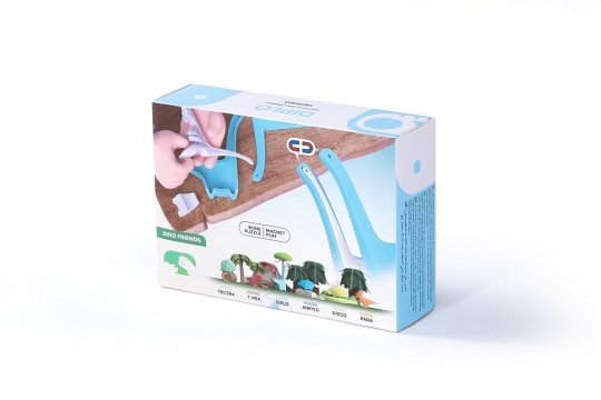 Halftoys Magnetyczny Składany Dinozaur Diplodok