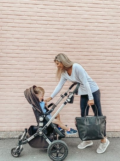 Babymel Torba dla Mamy Roxy Black Eko