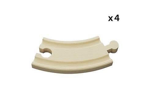 BRIO World Zestaw Torów Krótkie Łuki