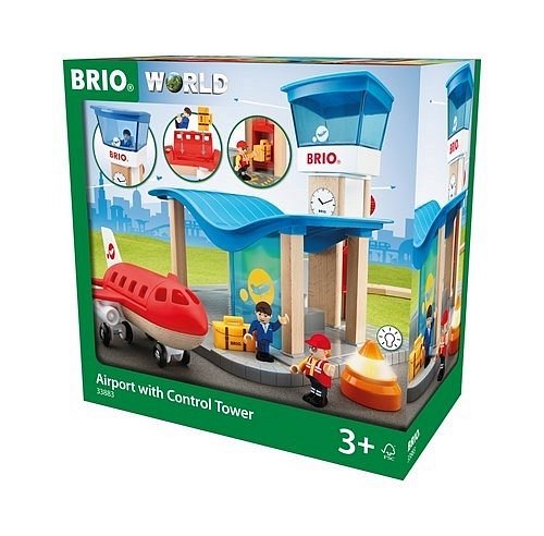 BRIO World Lotnisko z Wieżą Kontroli Lotów