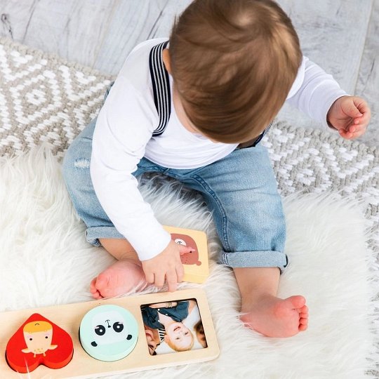 Pearhead Puzzle dla Dziecka z Miejscem na Zdjecie - Fotopuzzle