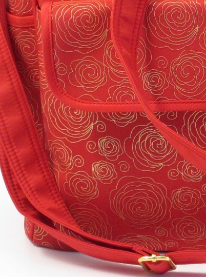 Summer Torba Do Wózka Red Gold Swirl