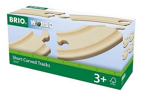 BRIO World Zestaw Torów Krótkie Łuki