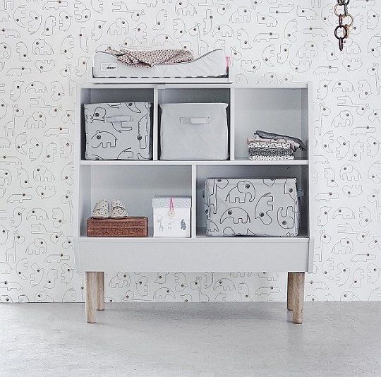 Done by Deer Organizer Dwustronny Grey