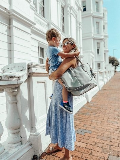 Babymel Torba dla Mamy Roxy Grey Eko