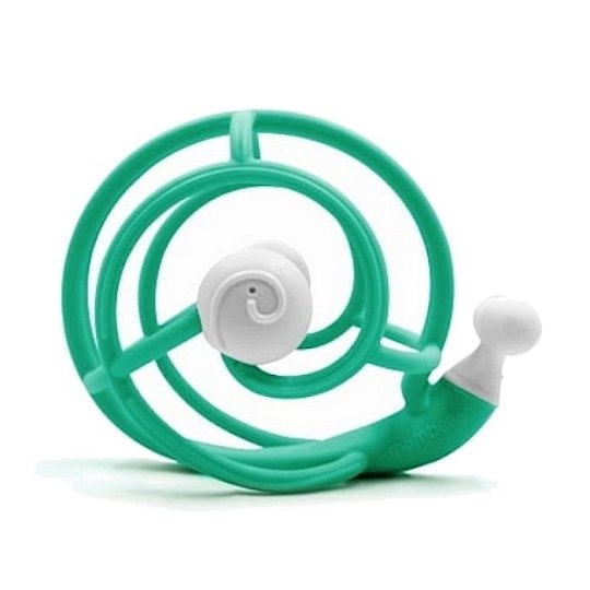 Mombella Gryzak z Grzechotką Ślimak Deluxe