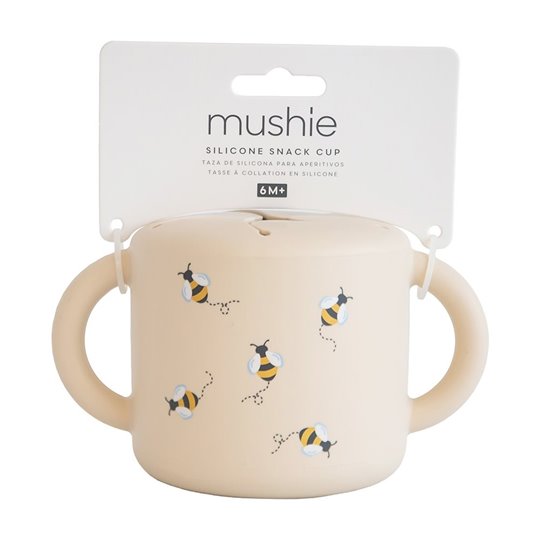 Mushie Kubek na Przekąski dla Dzieci 400 ml Bees