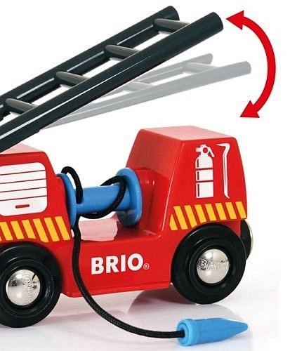 BRIO World Pociag Straży Pożarnej