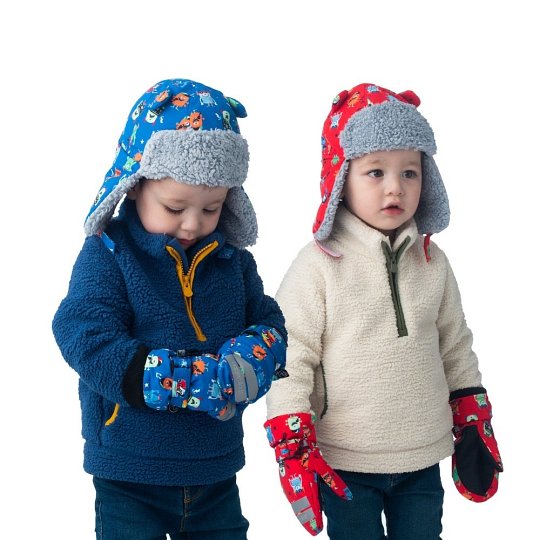 FlapJack Rękawiczki Dziecięce z Jednym Palcem Potwór L