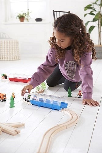 BRIO World Pociąg Parowy z Tunelem