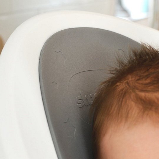 Shnuggle Wanienka dla Niemowlaka z Odpływem Baby White Stars