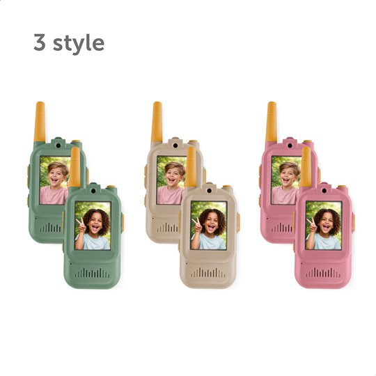 Zazu Fun Video Walkie Talkie dla Dzieci Beige