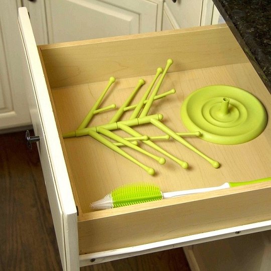 Innobaby Suszarka Stojąca na Butelki Green