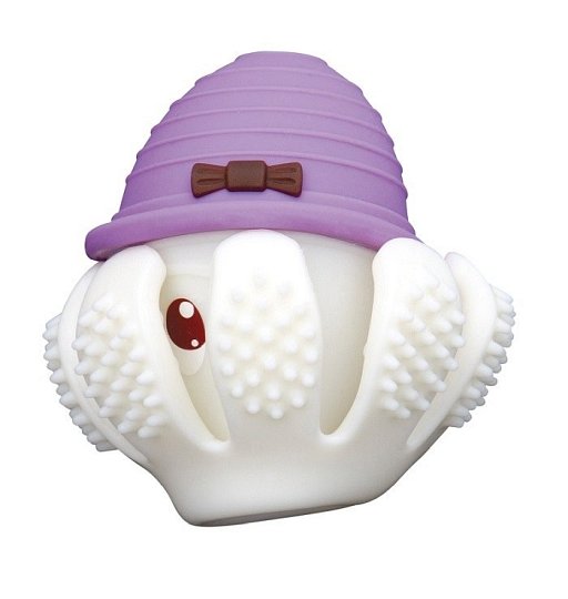 Mombella Gryzak Zabawka Ośmiornica Lilac