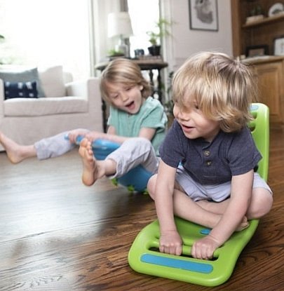 Fat Brain Toy  Bujawka Teeter Popper Zielona
