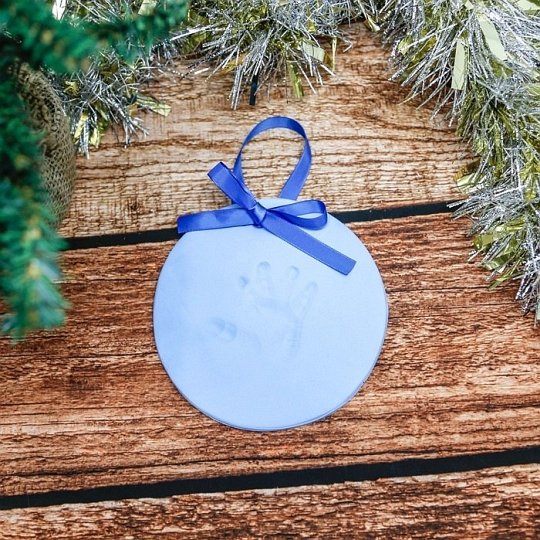 Pearhead Odcisk Rączki Zawieszka Niebieska