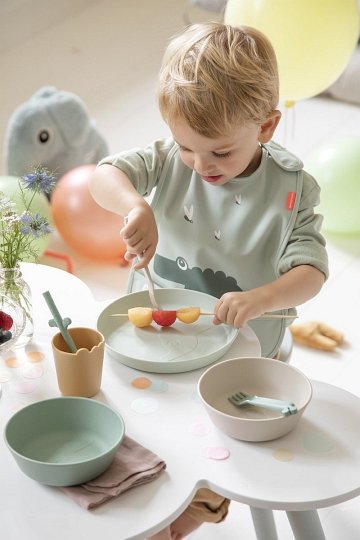 Done by Deer Łyżeczka dla Dziecka  Kiddish Lalee Mustard 4szt.