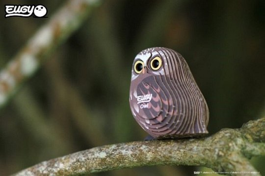 Eugy Układanka Eko 3D Sowa