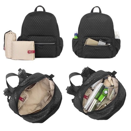 Babymel Plecak dla Mamy Luna Black Scuba