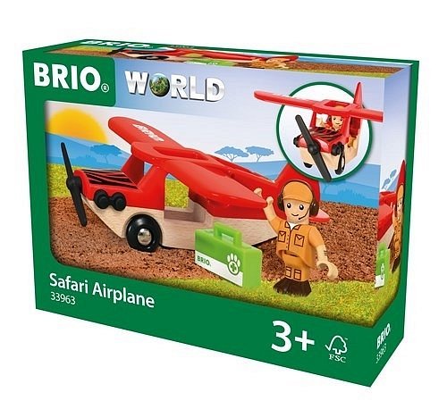 BRIO World Samolot Safari