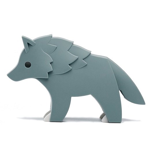 Halftoys Magnetyczny Składany Wilk