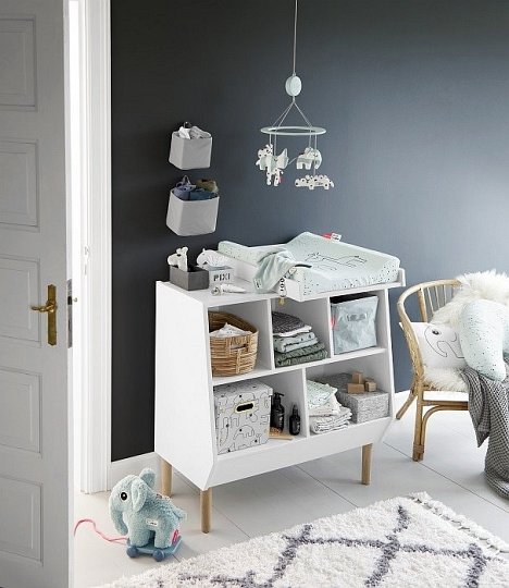 Done by Deer Organizer Ścienny Duży Grey