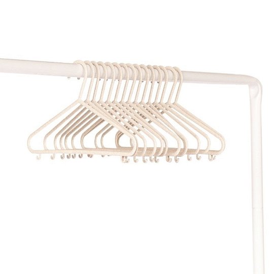 3 Sprouts Wieszaki dla Dzieci EKO Cream 15szt.