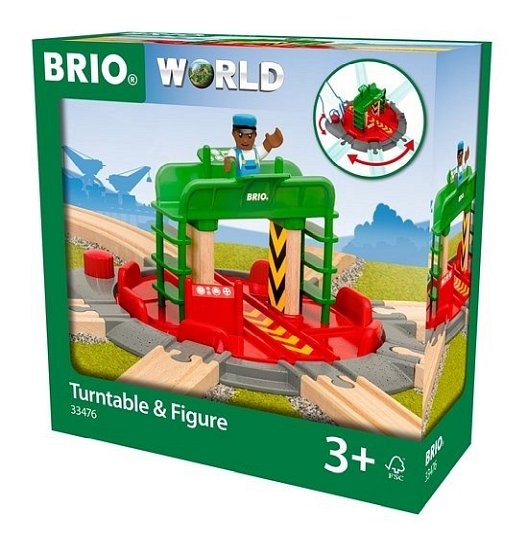 BRIO World Obrotnica Kolejowa Z Figurką