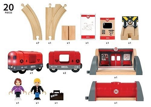 BRIO World Zestaw Startowy Metro