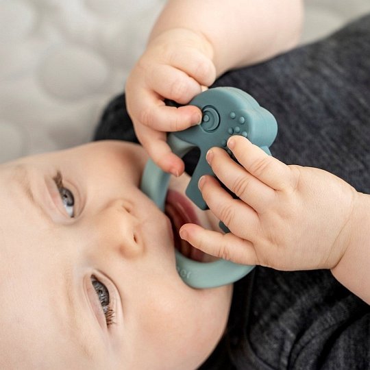 Done by Deer Gryzak Silikonowy 2szt Green/Blue