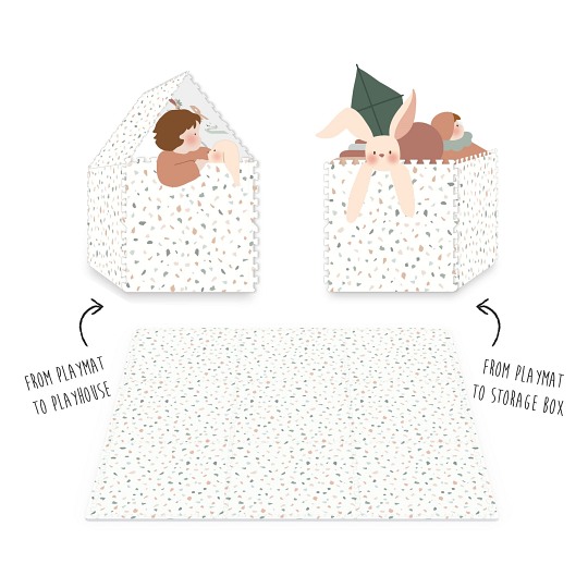 Play&Go TILOO Dwustronna Mata Piankowa Alphabet