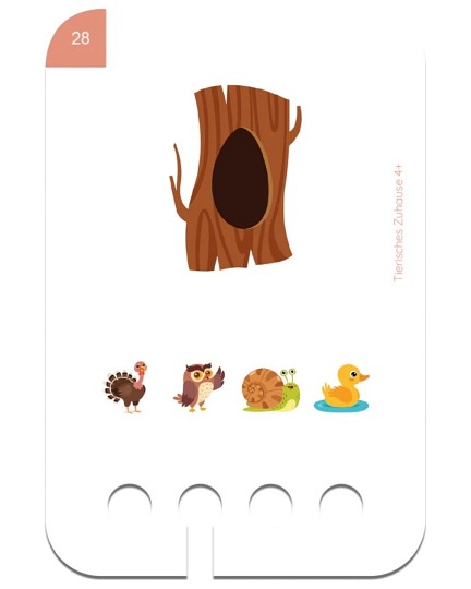 WiemTo Karty dla Dzieci 4+ Gdzie Mieszkają Zwierzęta