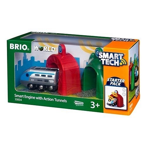 BRIO Smart Tech Lokomotywa z Tunelami