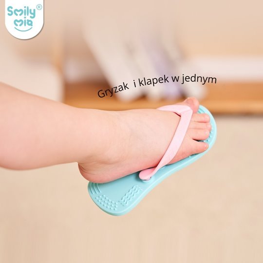 Smily Mia Gryzak dla Niemowlaka Klapek Blue