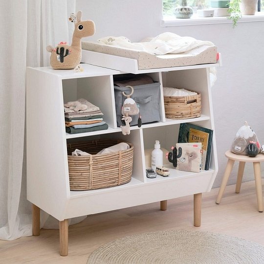 Done By Deer Otulacz Bawełniany 2szt - Lalee Blue GOTS