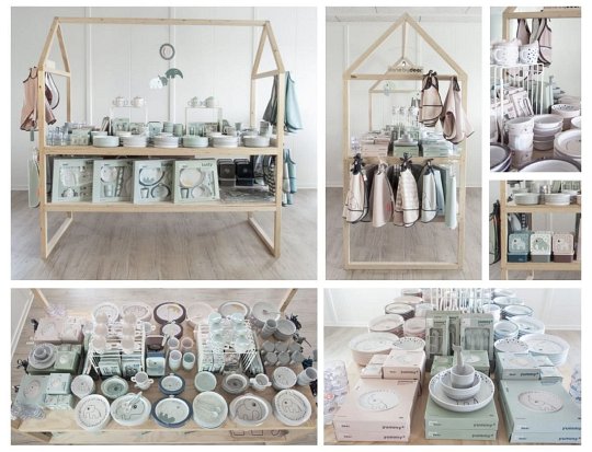 POS Done by Deer Display Ekspozytor Domek Duży