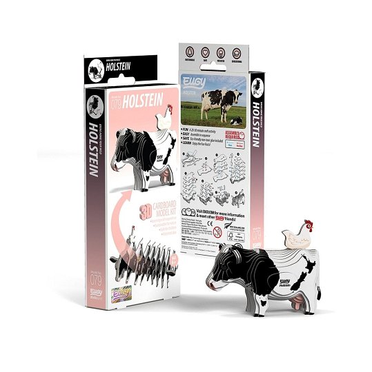 Eugy Układanka Eko 3D Krowa