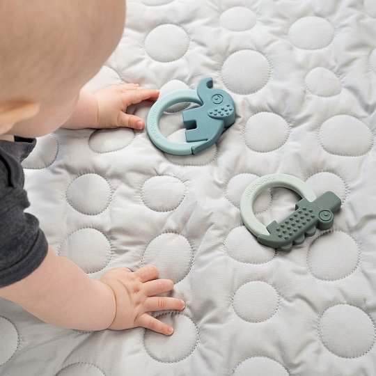 Done by Deer Gryzak Silikonowy 2szt Green/Blue