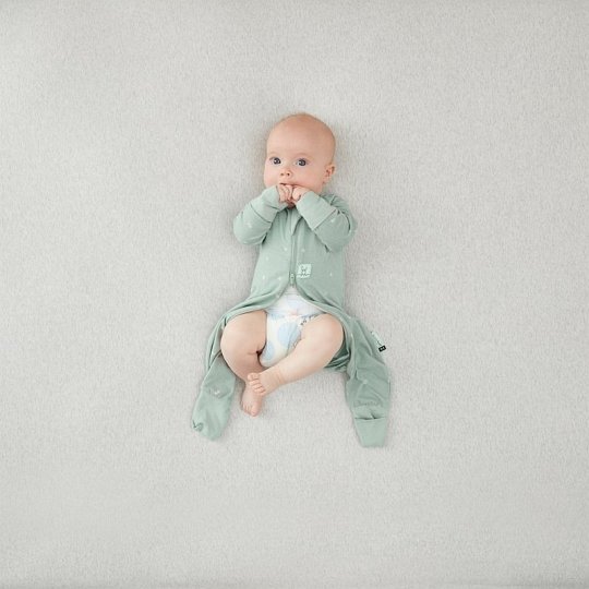 ergoPouch Śpiworek z nogawkami 3-6M 1.0TOG Sage