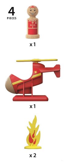 BRIO My Home Town Helikopter Straży Pożarnej