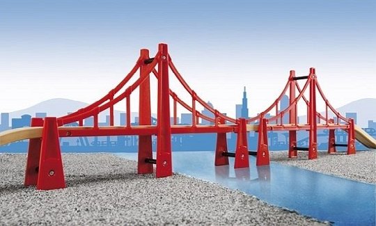 BRIO World Most Podwójny Wiszący