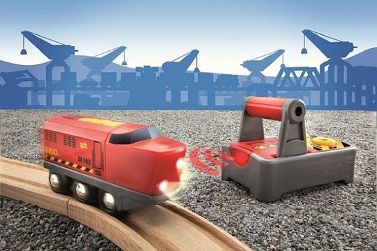 BRIO World Zdalnie Sterowana Lokomotywa